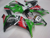 Kawasaki NINJA ZX10R 2011-2015 Injection ABS Fairing - Others - Black Green - MFS4095